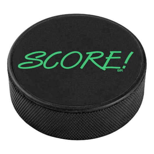 Palet de hockey noir Score (3/4/2016 12:00:00 AM)