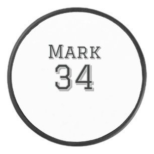 Palet De Hockey nom de l'équipe ajouter nom du joueur date sports 