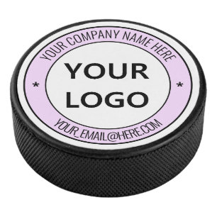 Palet De Hockey Nom du logo de votre entreprise Timbre personnalis