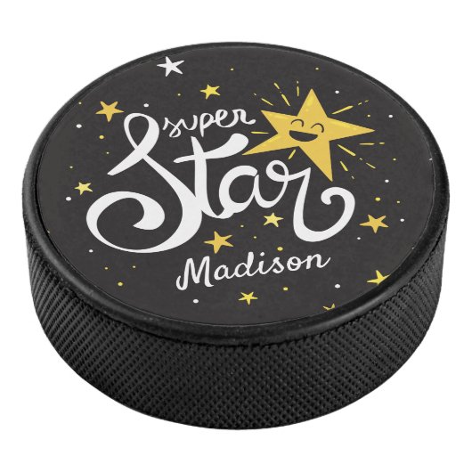 Palet De Hockey Nom personnalisé Superstar (3/4/2016 12:00:00 AM)
