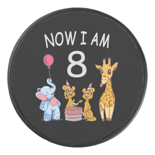 Palet De Hockey Now I, 8 ans d'âge huit (Devant)