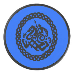 Palet De Hockey Odin Et Slepinir Céleste Knot Hockey Puck
