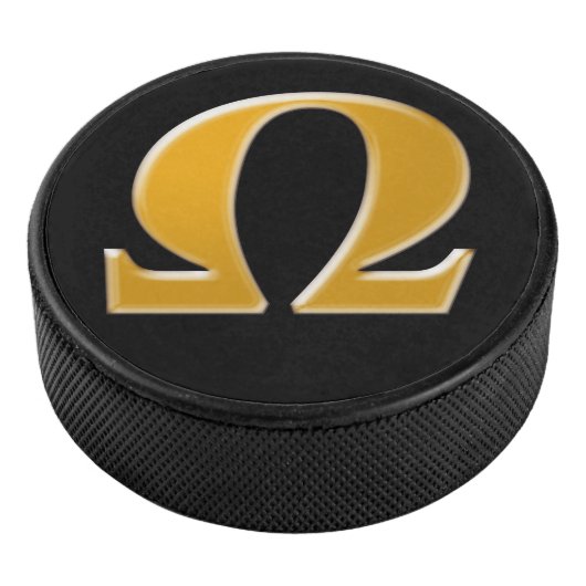 Palet De Hockey Oméga grecque d'or - Symbole de la résistance (3/4/2016 12:00:00 AM)