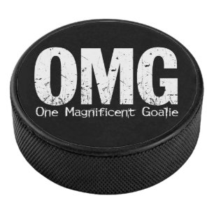 Palet De Hockey OMG : Un gardien de but magnifique (hockey)