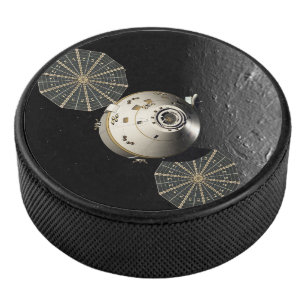 Palet De Hockey Orion Spacecraft en Orbite lunaire