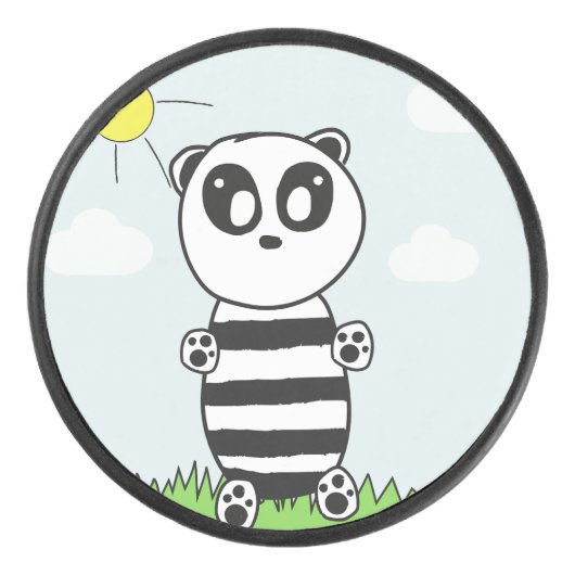 Palet De Hockey Panda Kids (Devant)