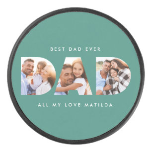 Palet De Hockey Papa photo typographie moderne livre de hockey ver