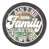 Palet De Hockey Pas de famille comme Humour Amusant Anniversaire C (Devant)