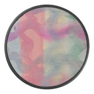 Palet De Hockey Pastel Art Abstrait