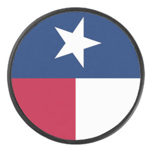 Palet De Hockey Patriotique hockeyeur avec drapeau du Texas