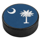 Palet De Hockey Patriotique hockeyeuse avec drapeau de la Caroline (3/4/2016 12:00:00 AM)