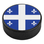 Palet De Hockey Patriotique hockeyeuse avec drapeau du Québec (3/4/2016 12:00:00 AM)