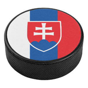 Palet De Hockey pavillon de la Slovaquie (variante verticale)