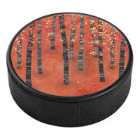 Paysage de la forêt de Birch