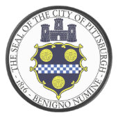 Palet De Hockey Phoque de Pittsburgh (Devant)