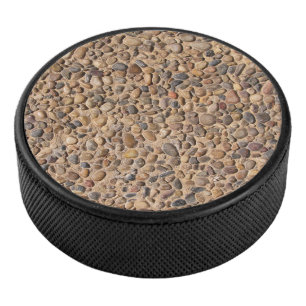 Palet De Hockey Pierres de galets rugueux Photo