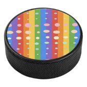 PALET DE HOCKEY POINTS ARC-EN-CIEL RAYÉS (3/4/2016 12:00:00 AM)
