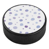 Palet De Hockey pois peints à la main (3/4/2016 12:00:00 AM)