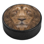 Palet De Hockey Portrait de lion géométrique (3/4/2016 12:00:00 AM)