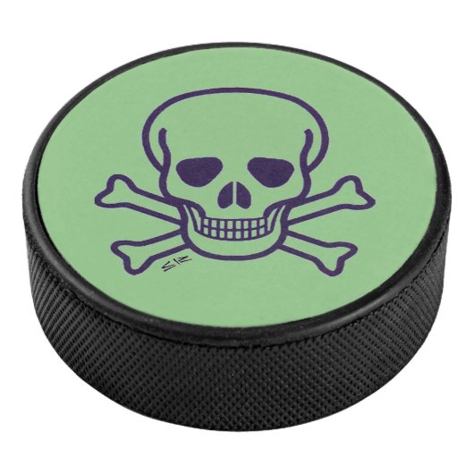 Palet De Hockey Poupée de hockey vert crâne vert (3/4/2016 12:00:00 AM)