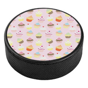 Palet de hockey pour fête de cupcakes