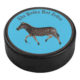 Palet De Hockey Pub anglais Polka Dot Zebra