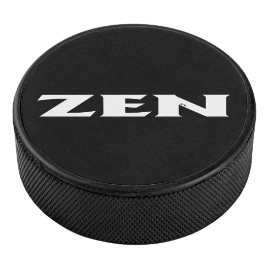 Palet De Hockey Puce de hockey noir blanc Zen (3/4/2016 12:00:00 AM)