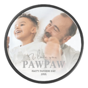 Palet De Hockey Puck de hockey avec photo personnalisée Papy