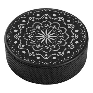 Palet De Hockey Puck Mandala
