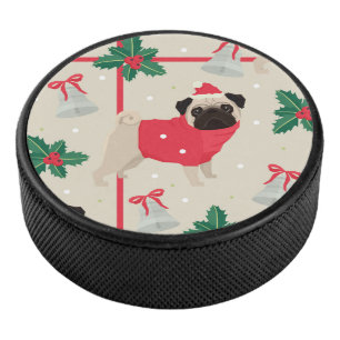 Palet De Hockey Puggy Christmas Hockey Pucks
