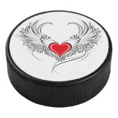 Palet De Hockey Red Angel Coeur avec ailes (3/4/2016 12:00:00 AM)