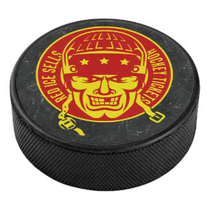 Palet De Hockey Red Ice vend des billets de hockey Puck