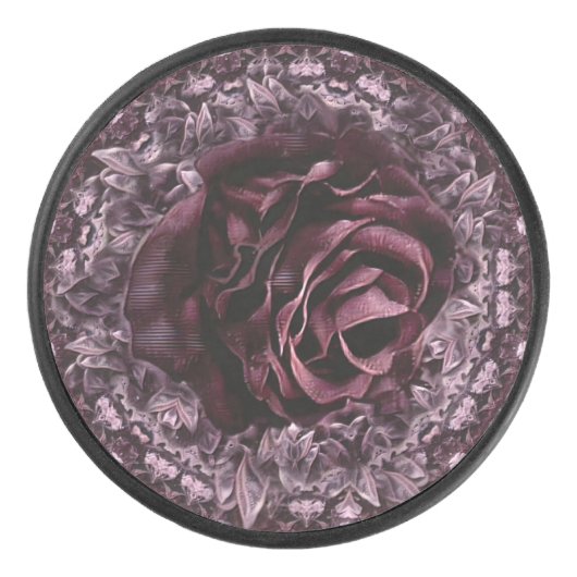 Palet De Hockey Rose Mandala (Devant)