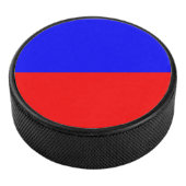 Palet de hockey rouge et bleu (3/4/2016 12:00:00 AM)