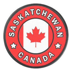 Palet De Hockey Saskatchewan Canada