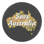 Palet De Hockey Sauvez l'Australie de la catastrophe de Bushfire (Devant)