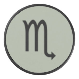 Palet De Hockey Scorpio Zodiac Symbole Standard par Kenneth Yoncic