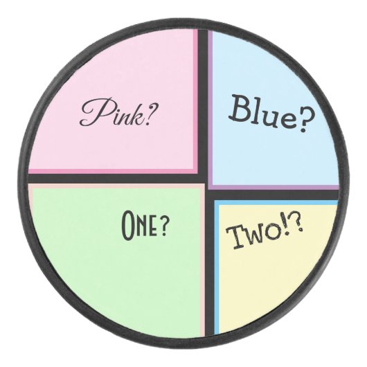 Palet De Hockey Sexe Révéler Puck (Devant)