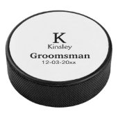 Palet De Hockey SIMPLE MINIMAL ajouter votre nom toiletteur person (3/4/2016 12:00:00 AM)