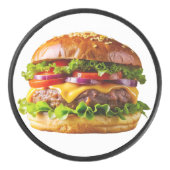 Palet De Hockey SlipperyJoe's mouthwatering cheeseburger crispy ba (Devant)
