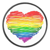 Palet De Hockey SlipperyJoe's orgueil griffé dessin en forme de co (Devant)