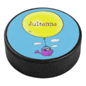 Palet De Hockey Souris mignonne dans la canette d'arrosage avec de (3/4/2016 12:00:00 AM)