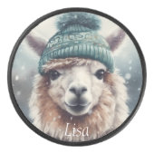 Palet De Hockey Sweet Winter Alpaca, coutume (Devant)