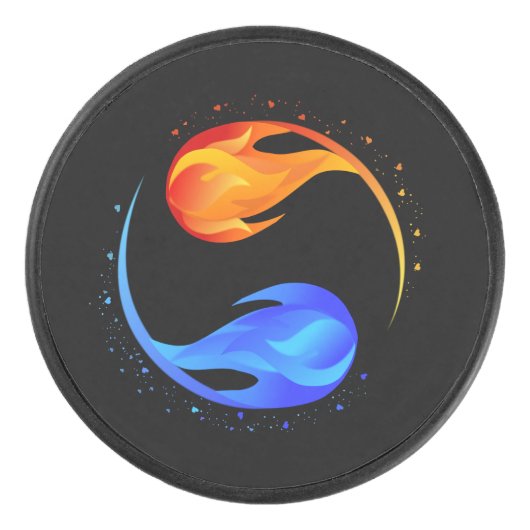 Palet De Hockey Symbole de l'amour (Devant)