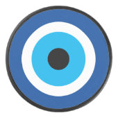 Palet De Hockey Symbole Evil Eye symbole de la chance de hockey su (Devant)