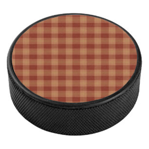 Palet De Hockey Tan Tartan Hockey Puck