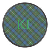 Palet De Hockey Tartan officiel Fergusson avec monogramme / initia (Devant)