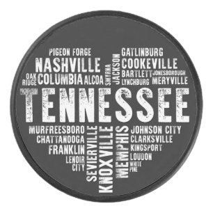 Palet De Hockey Tennessee Heart Cookeville Chattanooga Oak Ridge