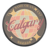 Palet De Hockey tennis de table de Calgary Canada City (Devant)