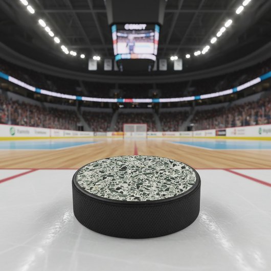 Palet De Hockey Terrazzo Vert Moderne